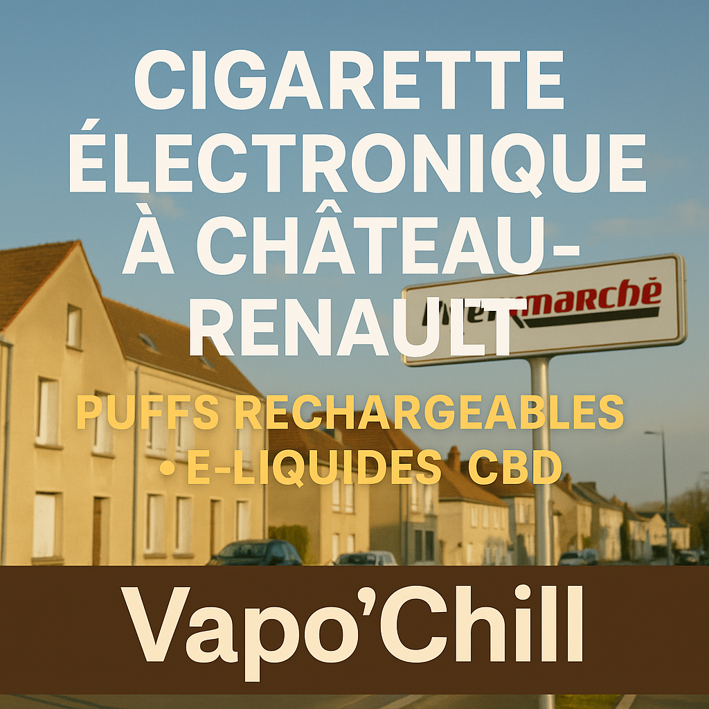 Où acheter une cigarette électronique à Château-Renault (et ses environs) ?