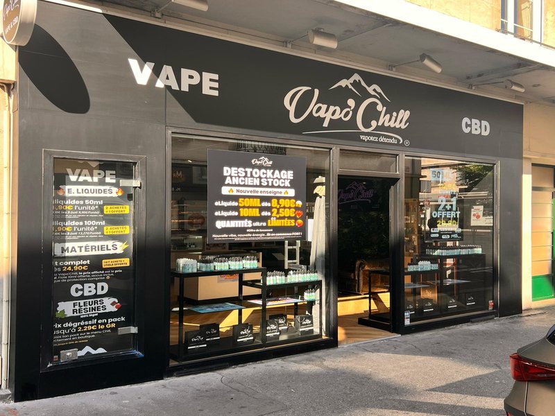 Vapo’Chill débarque à Tours Centre : une nouvelle adresse pour la vape & le CBD dans une ambiance chill !