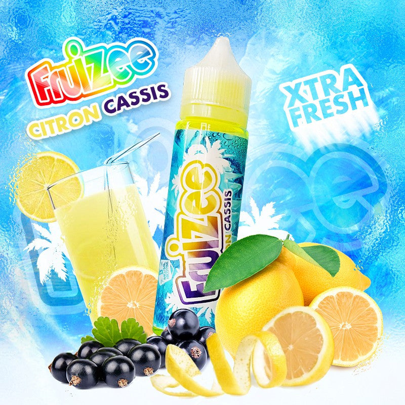 Citron Cassis 50ml - Fruizee pas cher sur Vapochill.fr