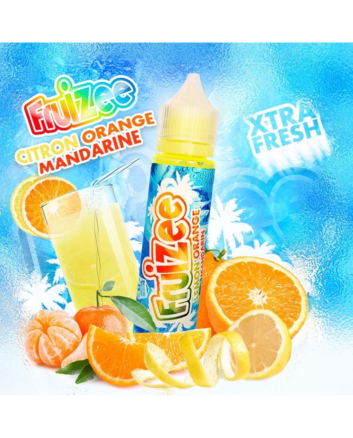 Citron Orange Mandarine 50ml Fruizee chez Vapo'Chill Nicotine 0mg