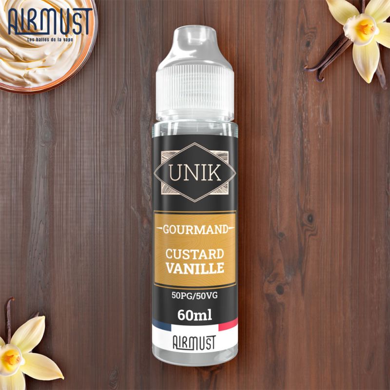 Custard Vanille 50ml - Unik pas cher sur Vapochill.fr Custard Vanille 50ml - Unik pas cher sur Vapochill.fr