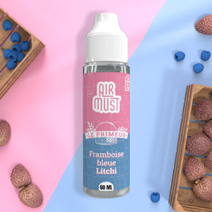 Framboise Bleue Litchi 50ml - Le Primeur By Airmust