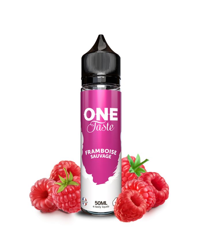 Framboise Sauvage 50ml One Taste chez Vapo'Chill Nicotine 0mg