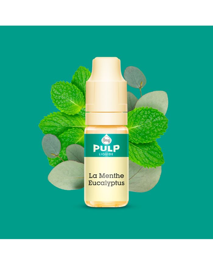 La Menthe Eucalyptus Pulp 10ml Mentholés pas chers sur Vapo'Chill –  Vapochill