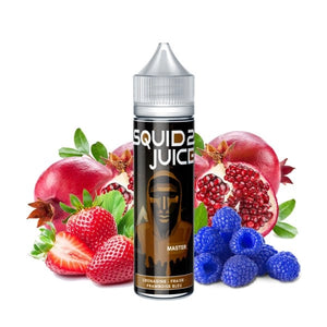 🍓 Squid Juice 2 – Master | E-liquide grenadine, fraise & framboise bleue – 50 ml sans nicotine