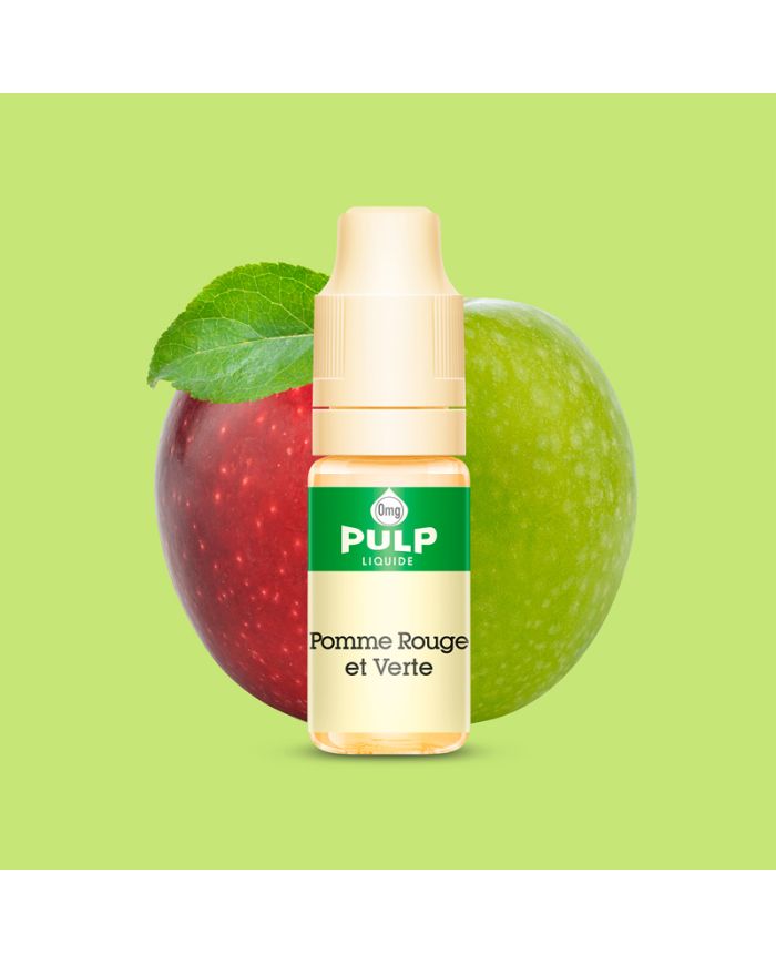 Pomme Rouge et Verte Pulp chez Vapo'Chill Nicotine 6mg