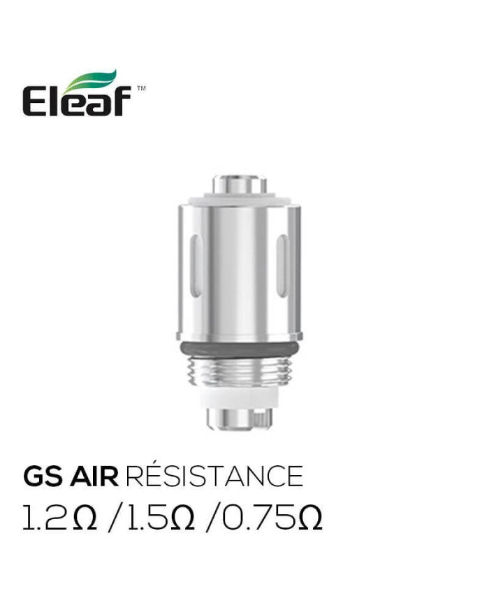 Résistances GS Air M (x5) Eleaf chez Vapo'Chill Résistance 0.35ohm