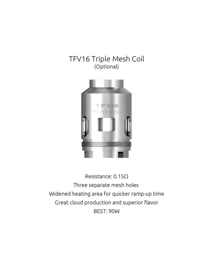 Résistances TFV16 (x3) Smok