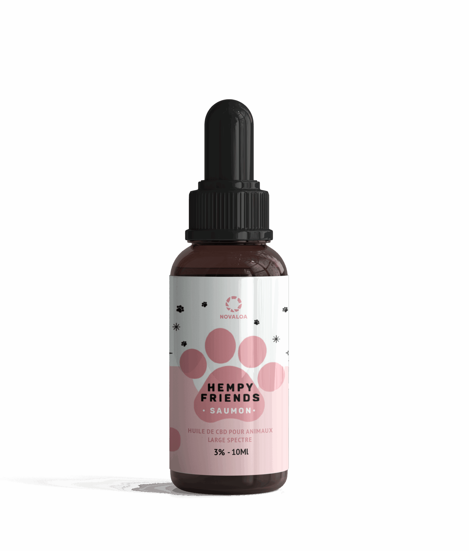 Huile CBD pour animaux 3% HempyFriends