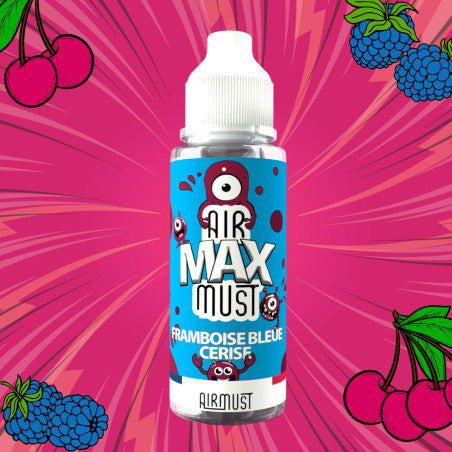 Framboise Bleue Cerise 100ml Airmust Max