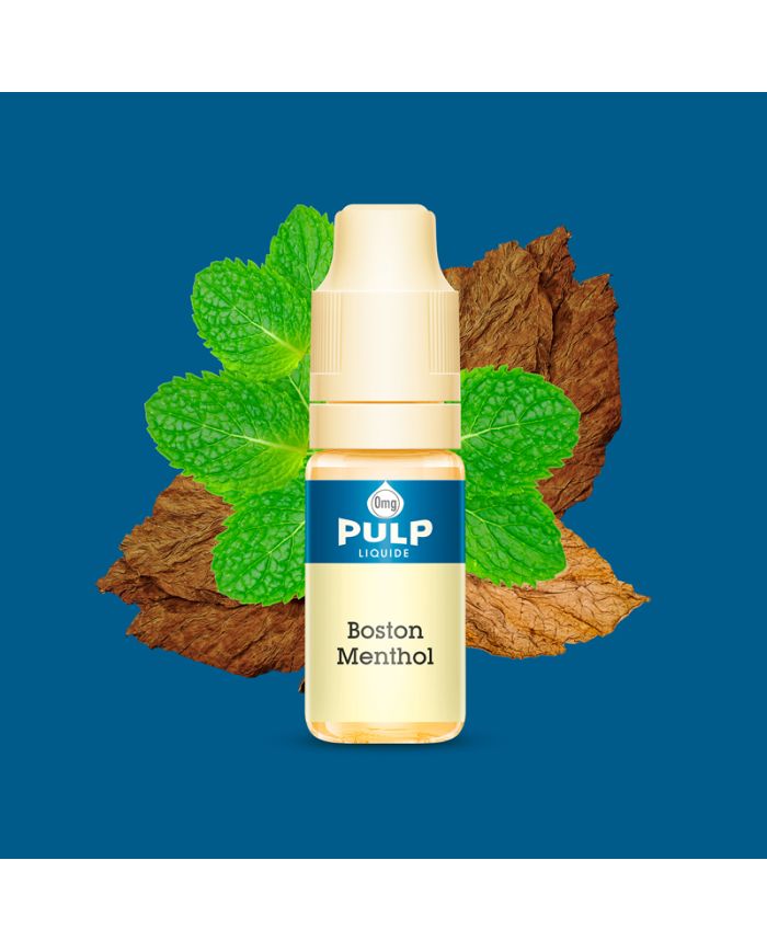 Boston Menthol Pulp chez Vapo'Chill Nicotine 0mg