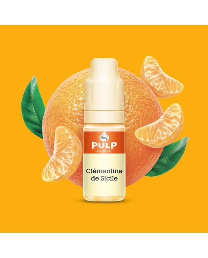 Clémentine de Sicile Pulp chez Vapo'Chill Nicotine 12mg