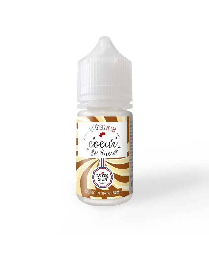 Concentr Coeur de bueno 30ml Le Coq qui Vape Armes gourmands pas chers sur Vapo'Chill Vapochill Concentr Coeur de bueno 30ml Le Coq qui Vape Armes gourmands pas chers sur Vapo'Chill Vapochill