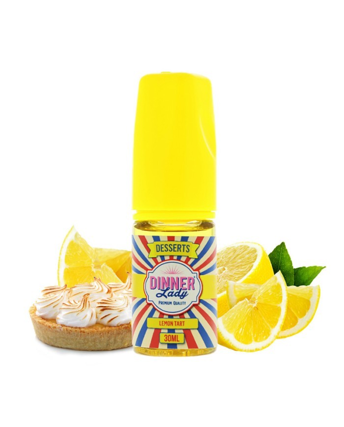 Concentré Lemon Tart 30ml Dinner Lady chez Vapo'Chill Contenance 30ml