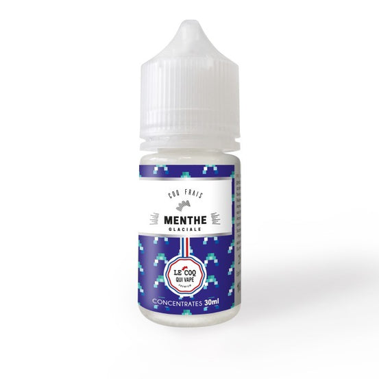 Concentré Menthe Glaciale 30ml Le Coq qui Vape chez Vapo'Chill Contenance 30ml