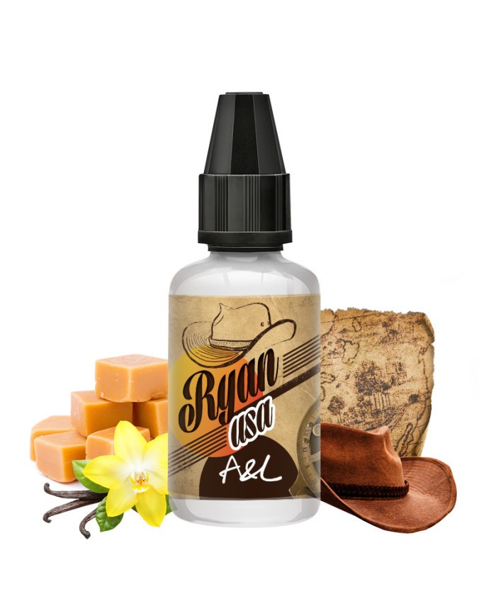 Concentré Ryan Usa 30 ml A&L chez Vapo'Chill Contenance 30ml