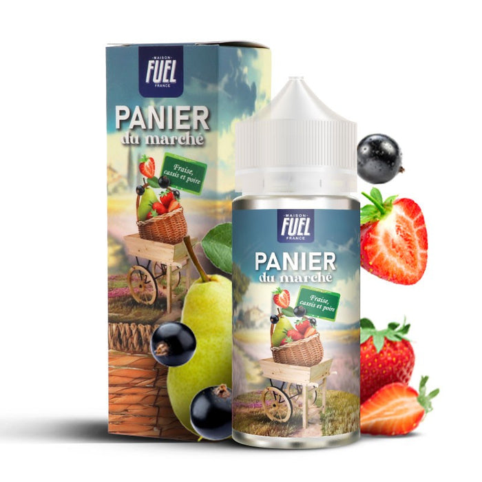 Fraise Cassis Poire - Panier Du Marché 100ml