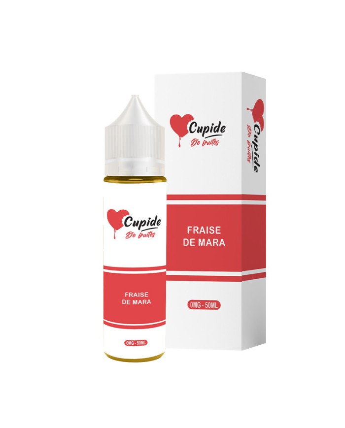 Fraise de Mara 50ml - Cupide chez Vapo'Chill Nicotine 0mg