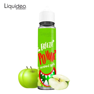 ❄️ Freeze Pomme – Liquideo | Pomme sorbet glacé – 50 ml sans nicotine