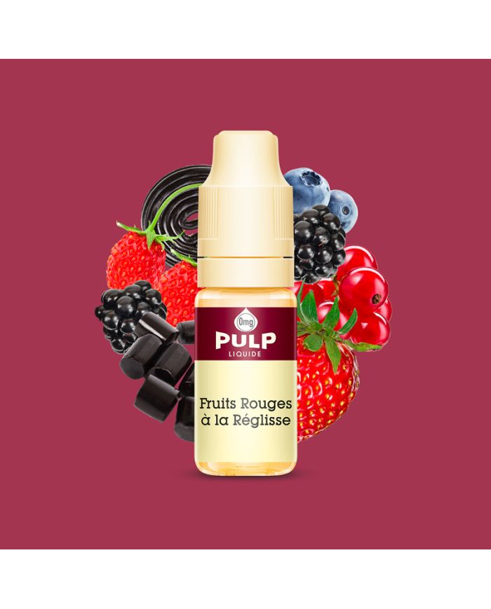 Fruits Rouges à la Réglisse Pulp chez Vapo'Chill Nicotine 0mg