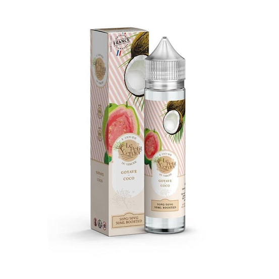 Goyave Coco 50ml Le Petit Verger E-liquides Fruités 50ml 4+1 offert sur  Vapo'Chill – Vapochill