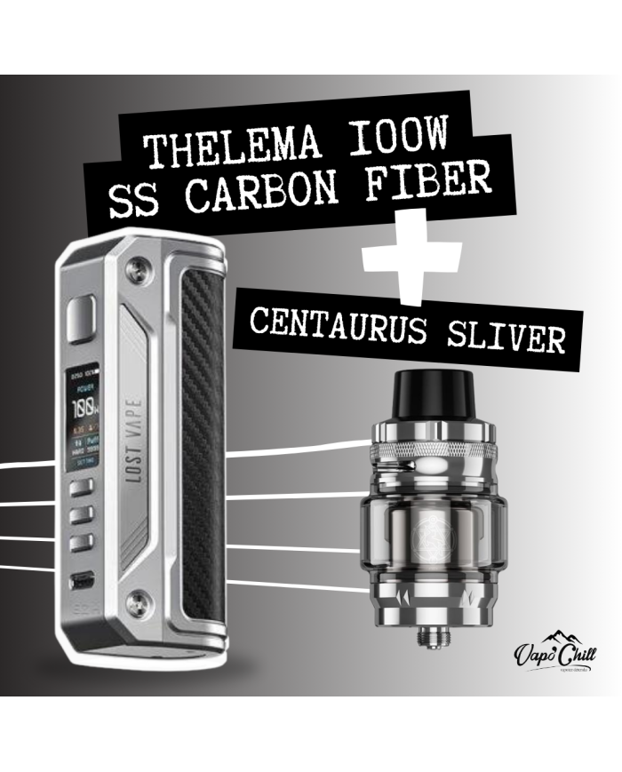 Kit Thelema 100w + Centaurus Subohm