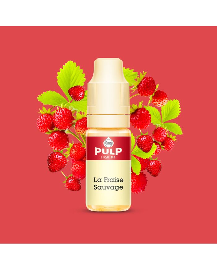 La Fraise Sauvage Pulp chez Vapo'Chill Nicotine 0mg