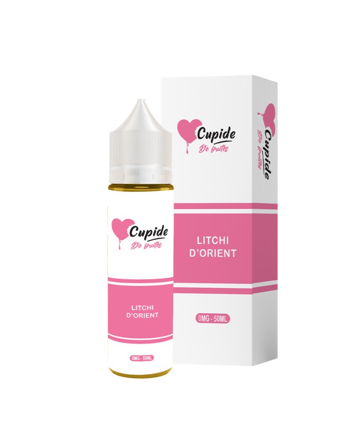 Litchi d'Orient Cupide | E-liquide litchi exotique 50 ml 0 mg | Vapochill Litchi d'Orient Cupide | E-liquide litchi exotique 50 ml 0 mg | Vapochill