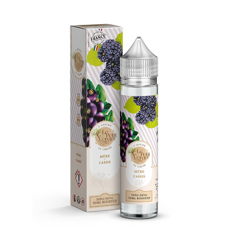 Mûre Cassis 50ml – Le Petit Verger