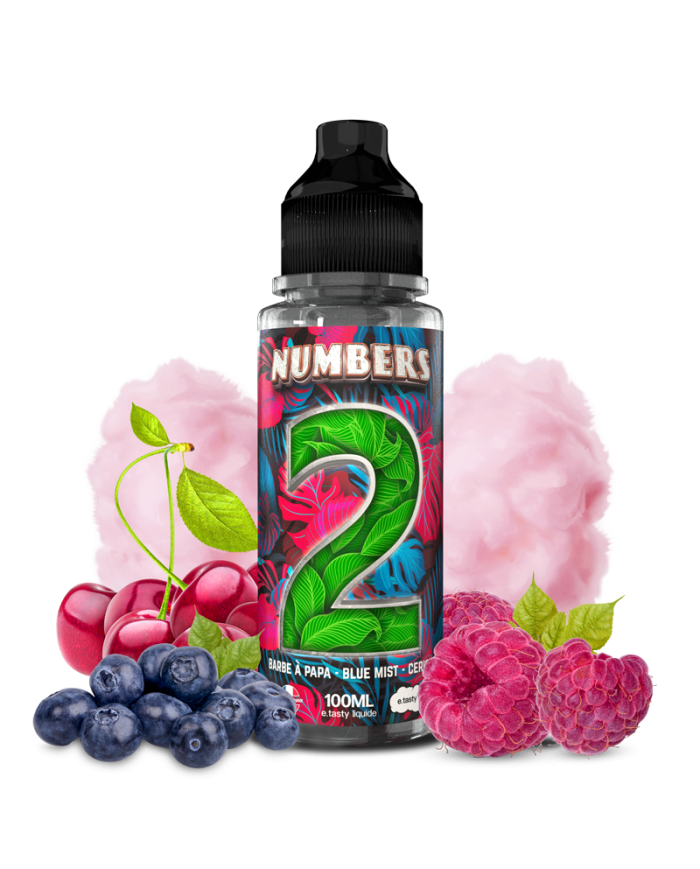 Numbers Deux 100ml E.Tasty chez Vapo'Chill Nicotine 0mg