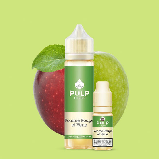 Pomme Rouge et Verte 50ml - Pulp pas cher sur Vapochill.fr Pomme Rouge et Verte 50ml - Pulp pas cher sur Vapochill.fr
