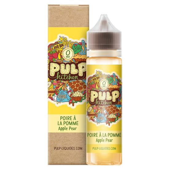 Poire à la Pomme 50ml Pulp Kitchen chez Vapo'Chill Nicotine 0mg