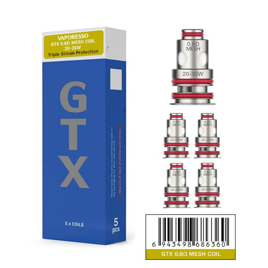 Résistances GTX (x5) Vaporesso chez Vapo'Chill Résistance Mesh 0.3ohm