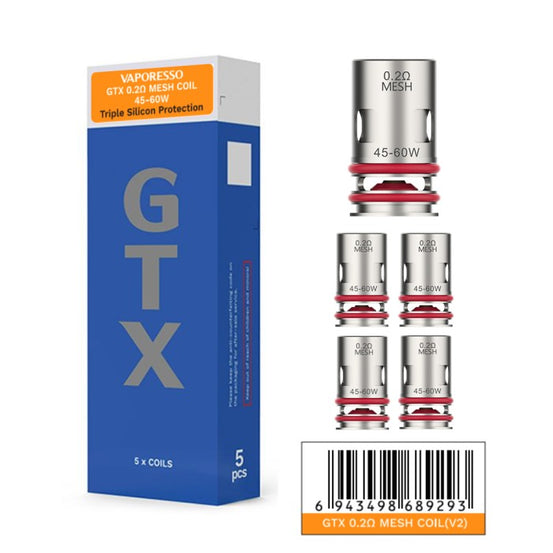 Résistances GTX (x5) Vaporesso