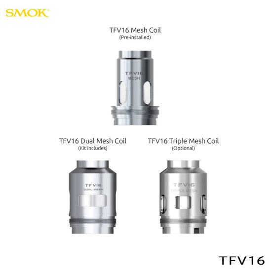 Résistances TFV16 (x3) Smok chez Vapo'Chill Résistance Triple Mesh 0.15ohm