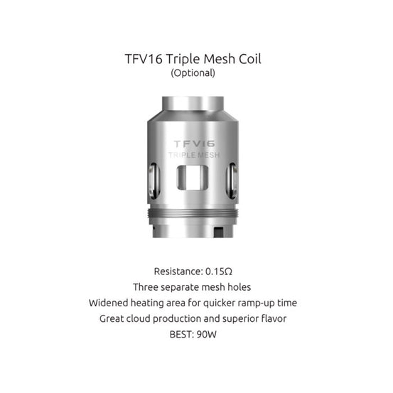 Résistances TFV16 (x3) Smok