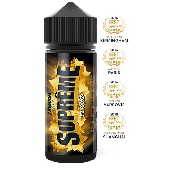 Supreme 100ml Eliquid France chez Vapo'Chill Nicotine 0mg