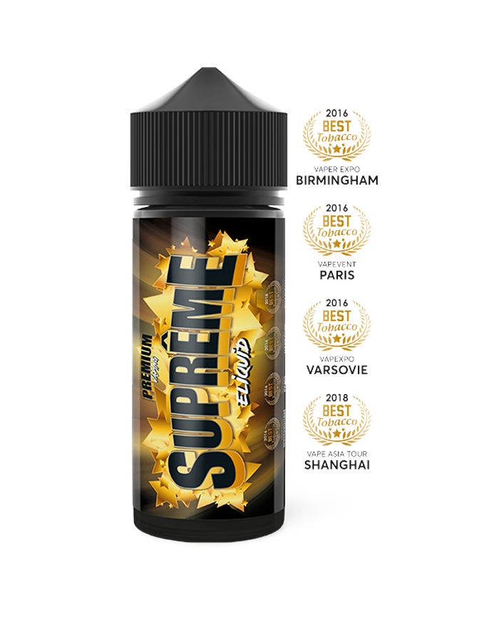 Supreme 100ml Eliquid France chez Vapo'Chill Nicotine 0mg