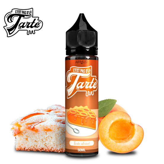 Tarte Abricot 50ml - C'est Pas D'la Tarte By AirMust pas cher sur Vapochill.fr Tarte Abricot 50ml - C'est Pas D'la Tarte By AirMust pas cher sur Vapochill.fr