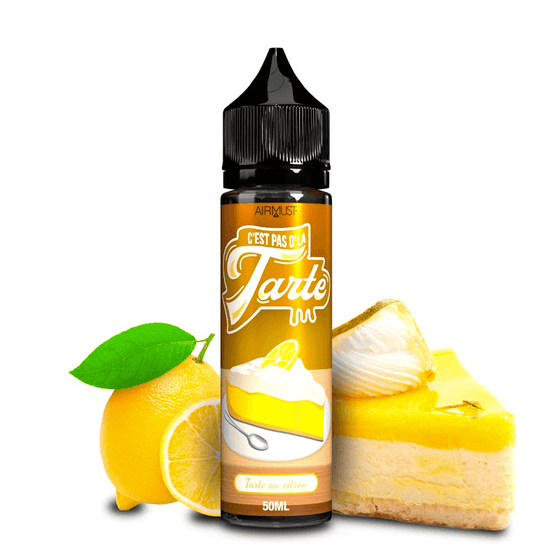 Tarte Au Citron 50ml - C'est Pas D'la Tarte By AirMust pas cher sur Vapochill.fr Tarte Au Citron 50ml - C'est Pas D'la Tarte By AirMust pas cher sur Vapochill.fr