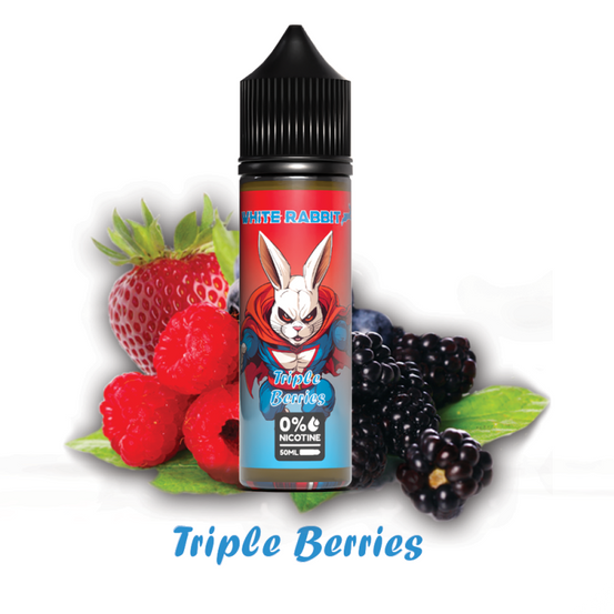 Triple Berrie 50ml - White Rabbit