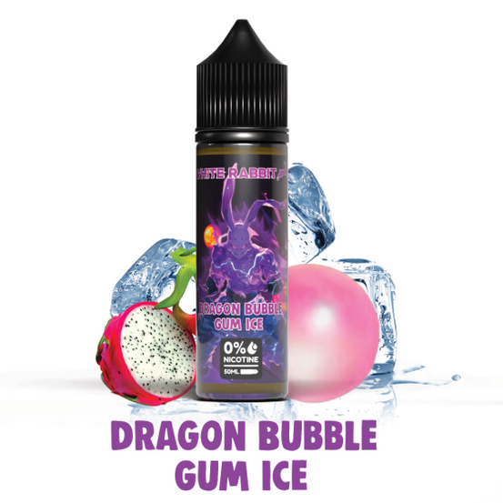 Dragon Bubble Gum Ice 50ml - White Rabbit