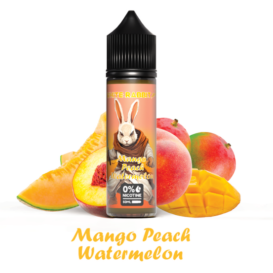 Mango Peach Watermelon 50ml - White Rabbit
